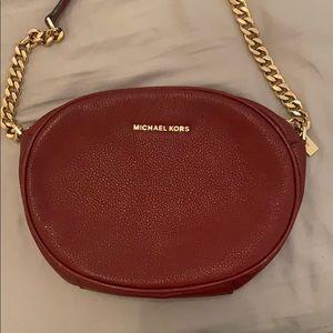 Michael Kors Red Cross body Bag